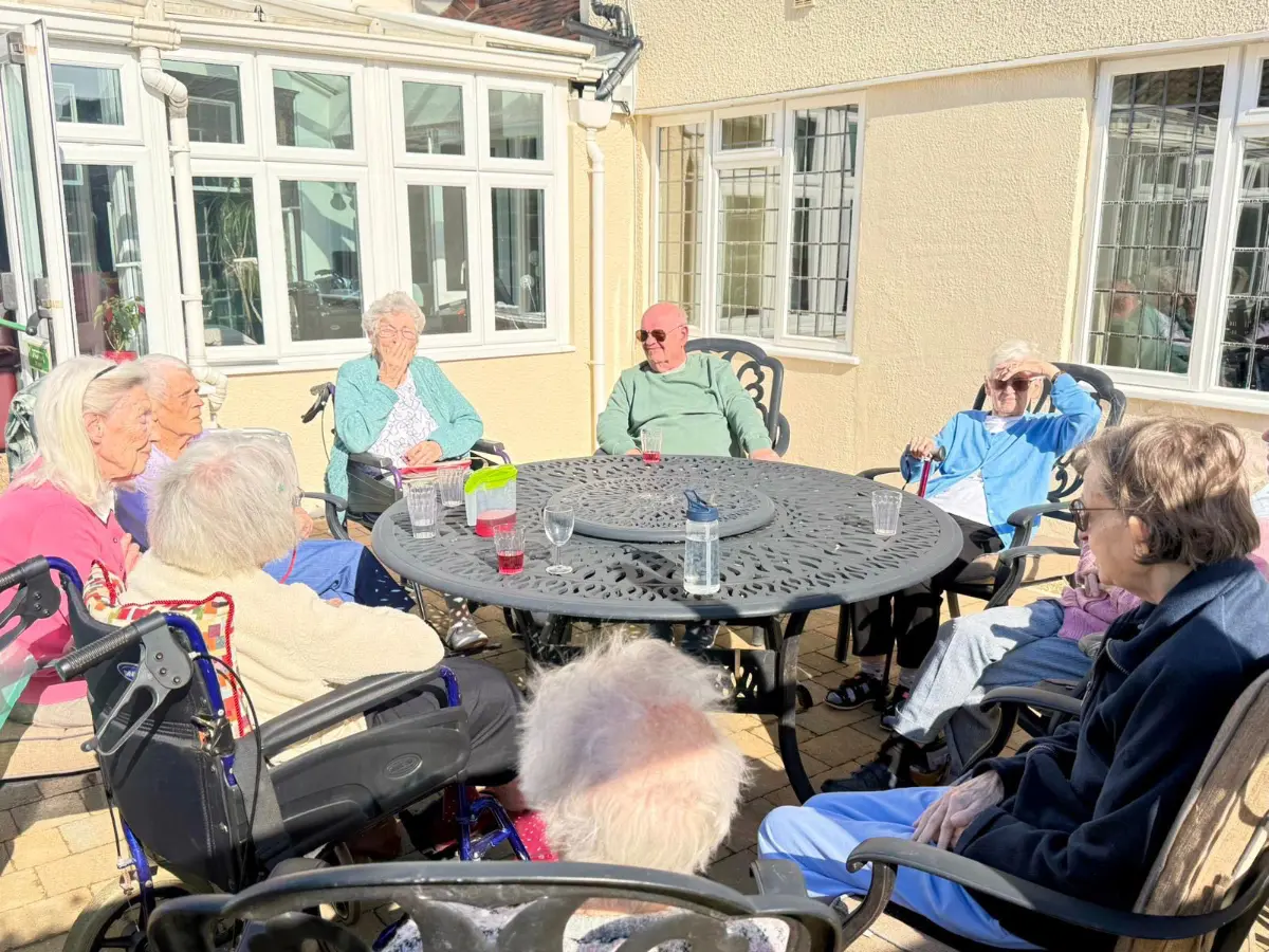The Sun is out! - Eridge House Residential Care Home | Bexhill East Sussex