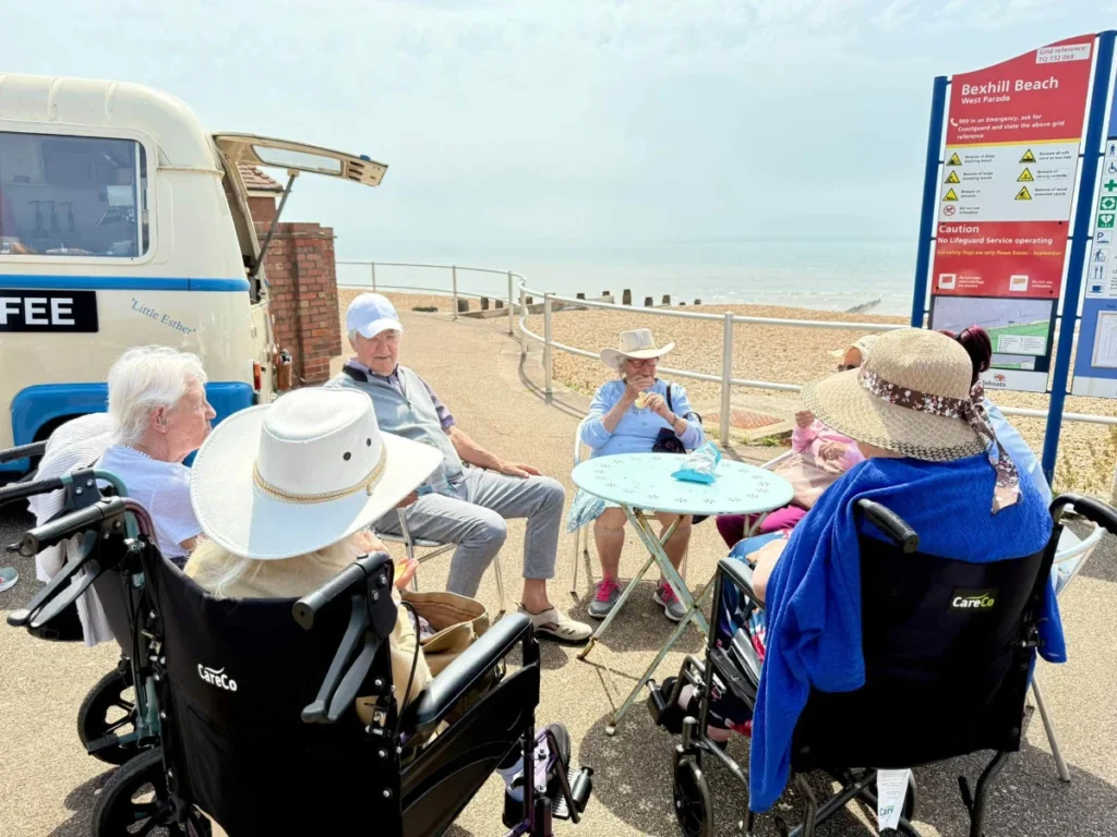 Residents Enjoy Seafront Strolls and Refreshing Milkshakes During the Heatwave